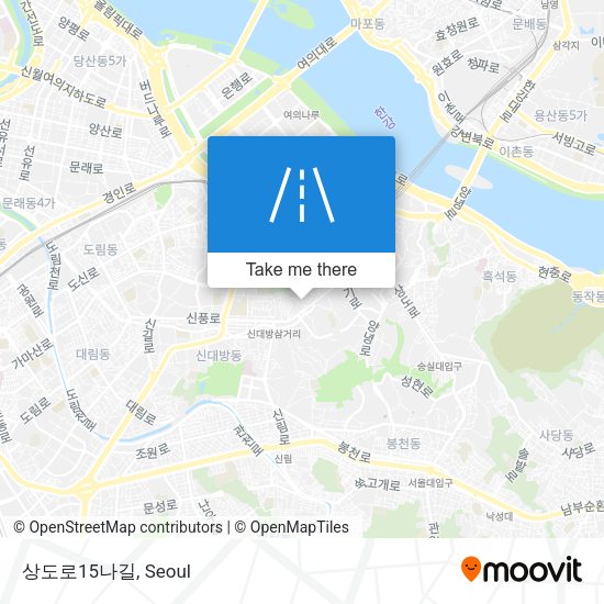 상도로15나길 map