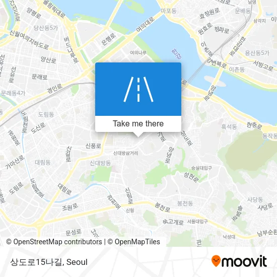 상도로15나길 map