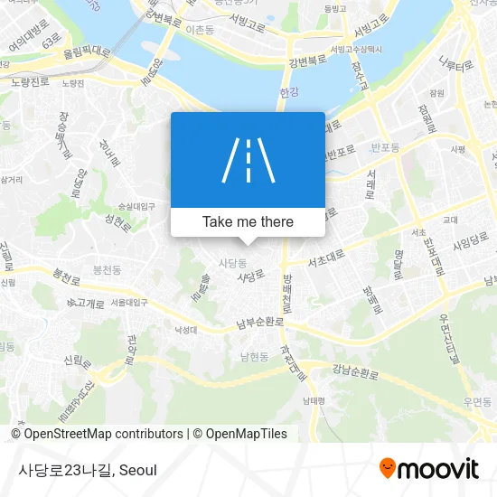사당로23나길 map