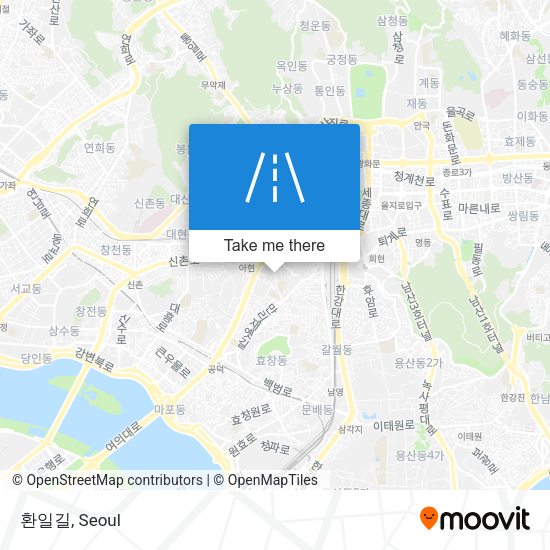 환일길 map
