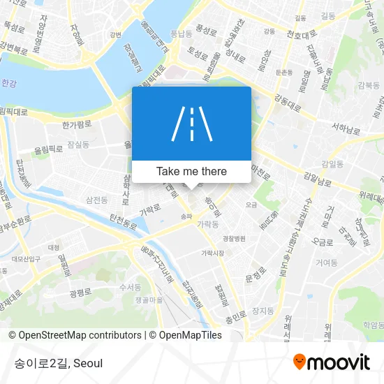 송이로2길 map
