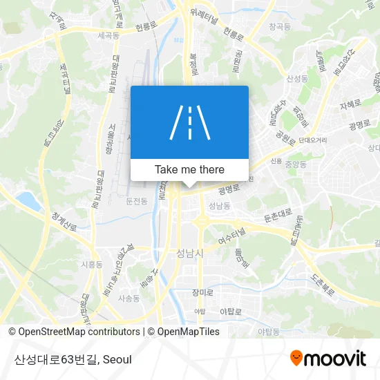 산성대로63번길 map