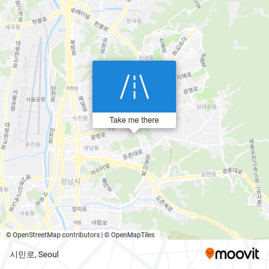 시민로 map