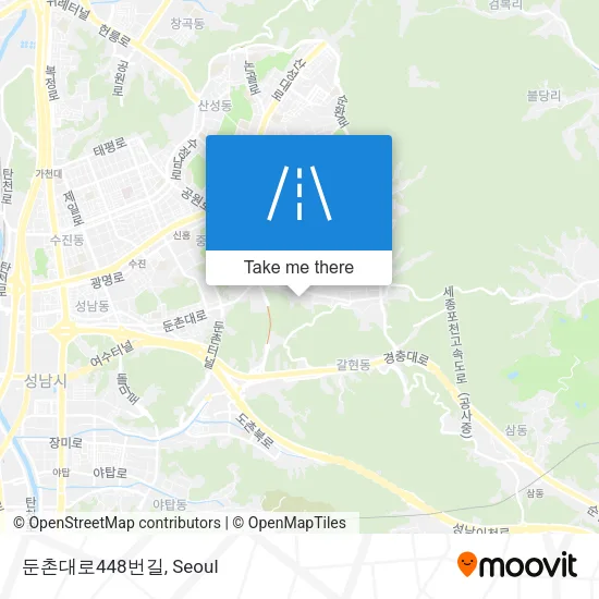 둔촌대로448번길 map