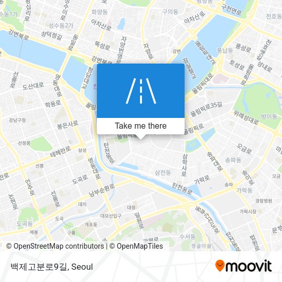 백제고분로9길 map