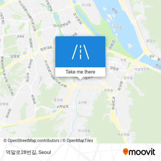 역말로28번길 map