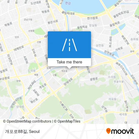 개포로88길 map