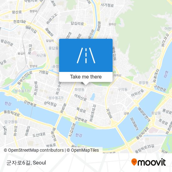 군자로6길 map