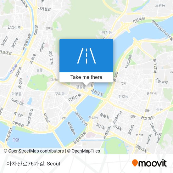 아차산로76가길 map