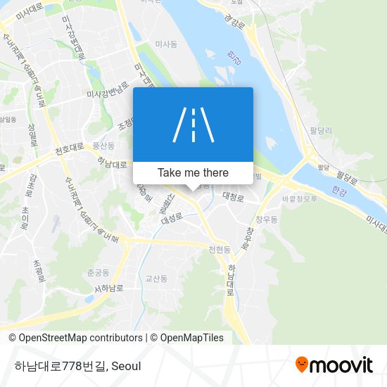 하남대로778번길 map