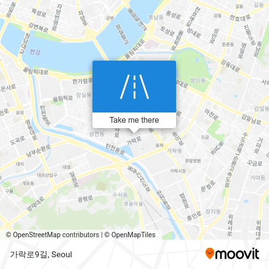 가락로9길 map