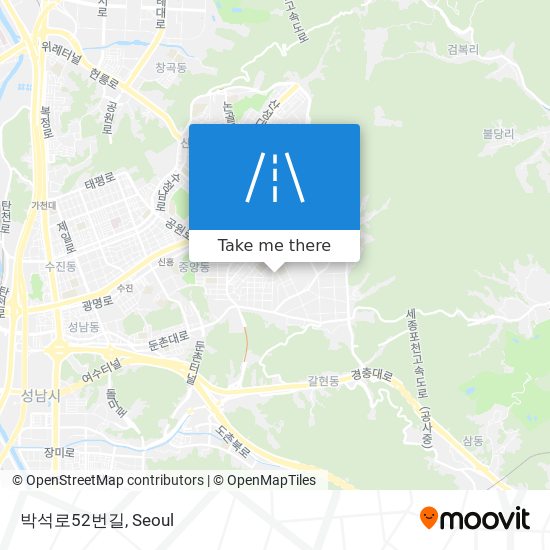 박석로52번길 map