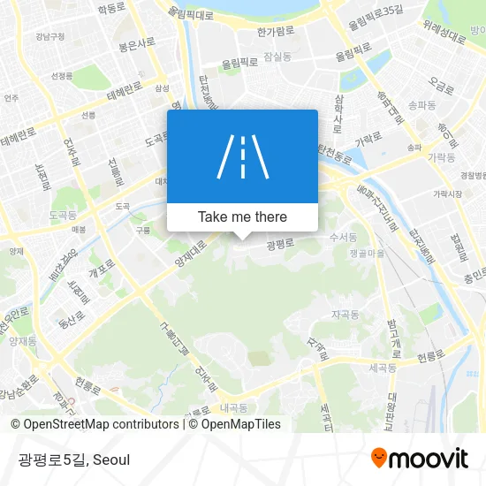 광평로5길 map