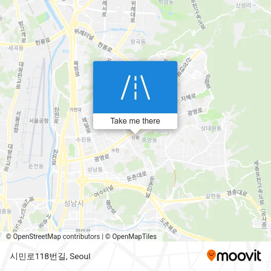 시민로118번길 map