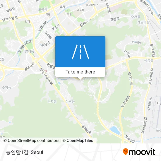 능안말1길 map