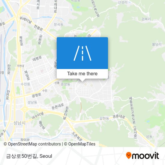 금상로50번길 map
