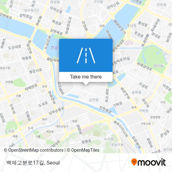 백제고분로17길 map