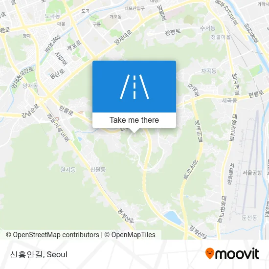 신흥안길 map