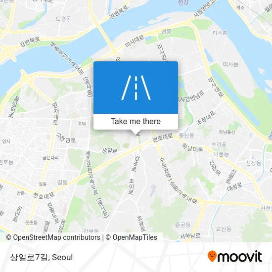 상일로7길 map