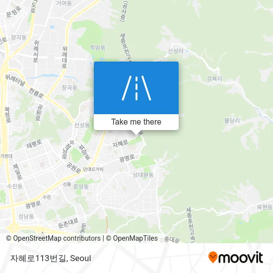 자혜로113번길 map