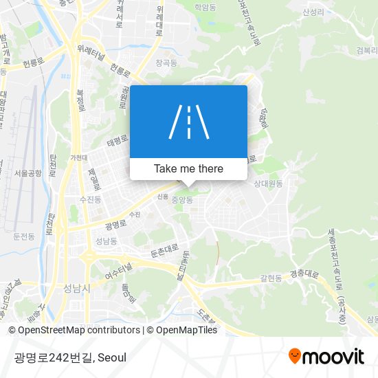 광명로242번길 map