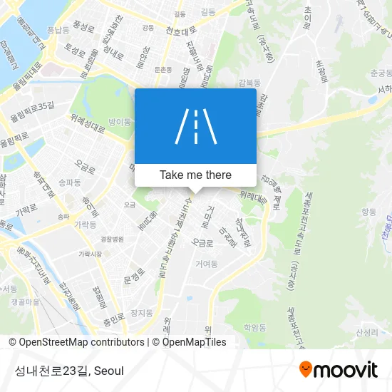 성내천로23길 map