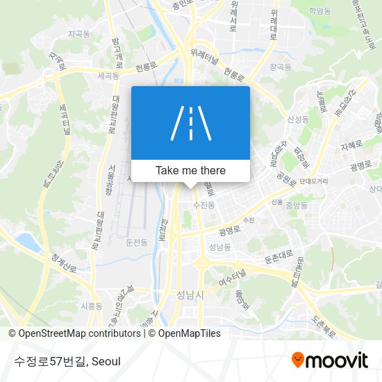 수정로57번길 map