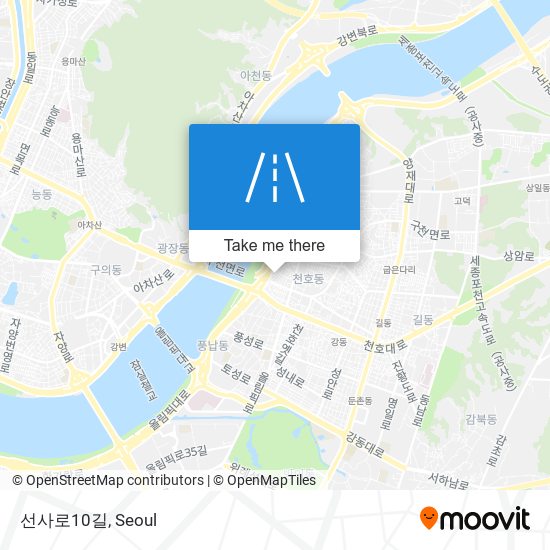 선사로10길 map