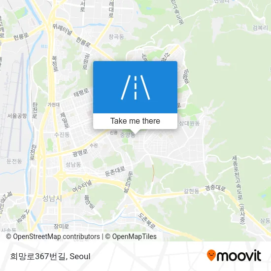 희망로367번길 map