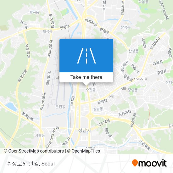 수정로61번길 map