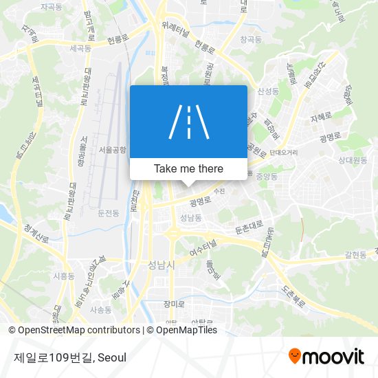 제일로109번길 map