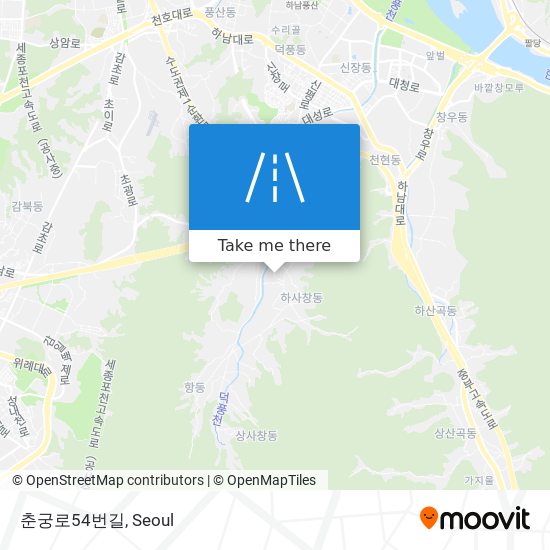 춘궁로54번길 map