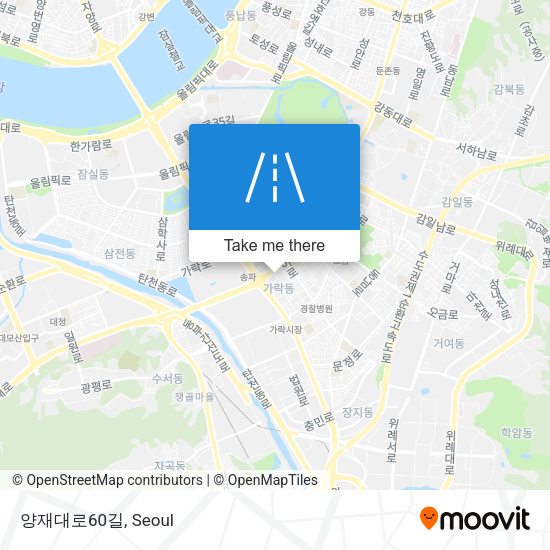 양재대로60길 map