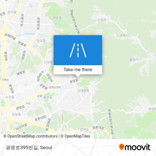 광명로395번길 map