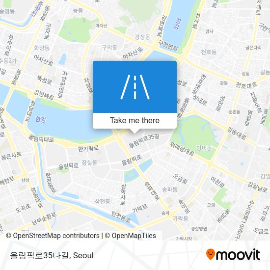 올림픽로35나길 map
