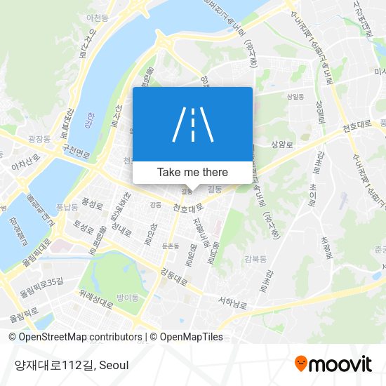 양재대로112길 map