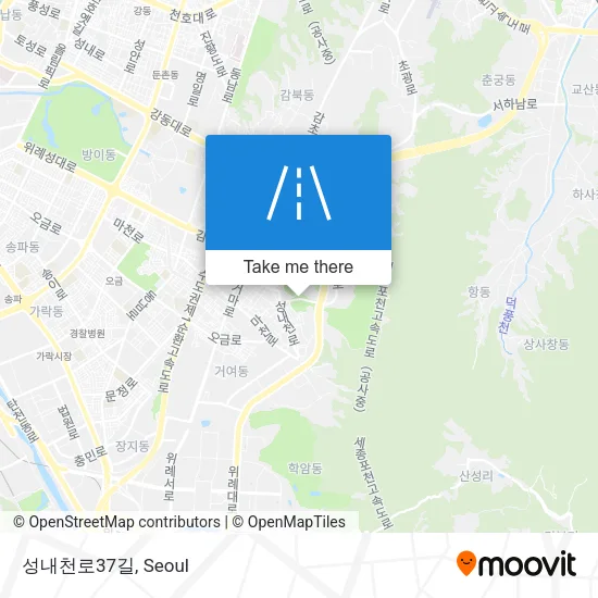 성내천로37길 map