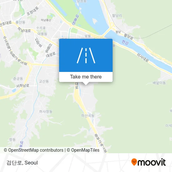 검단로 map