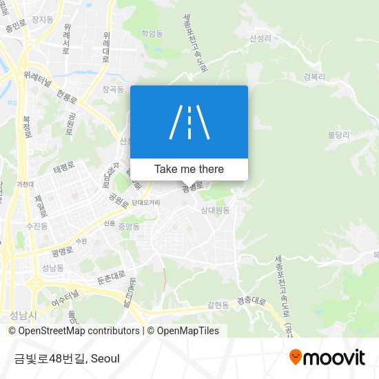 금빛로48번길 map