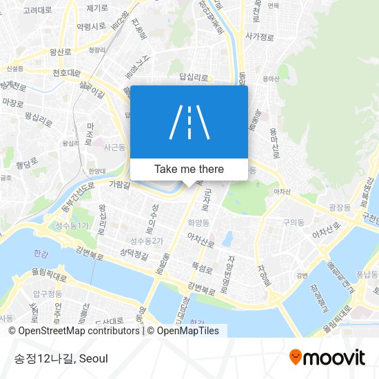 송정12나길 map