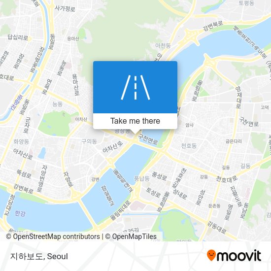 지하보도 map