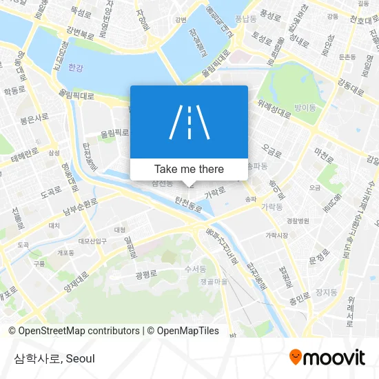 삼학사로 map