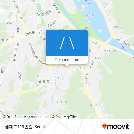 샘재로119번길 map