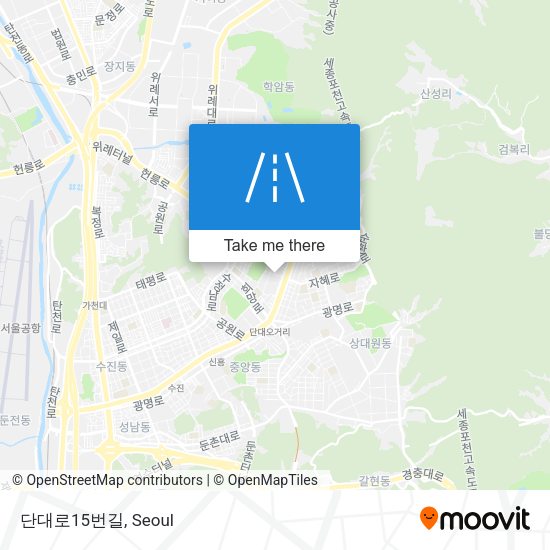 단대로15번길 map