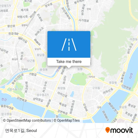 면목로1길 map