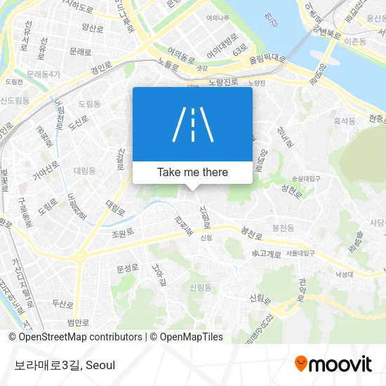 보라매로3길 map