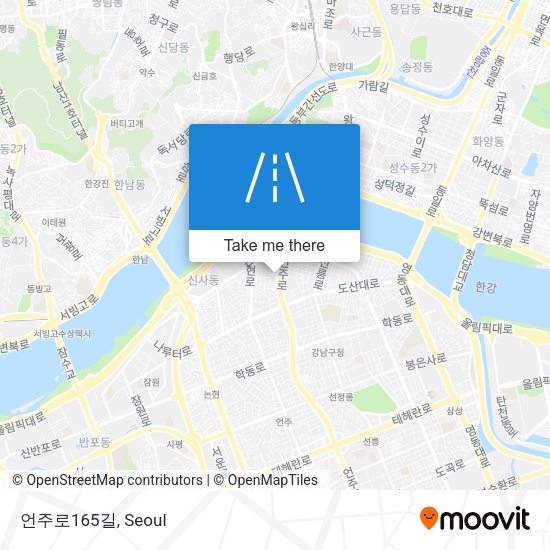 언주로165길 map
