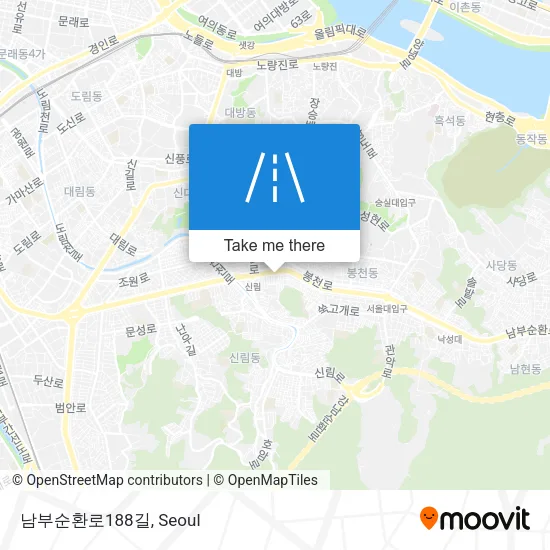 남부순환로188길 map
