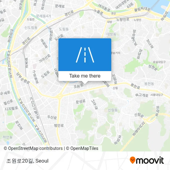 조원로20길 map