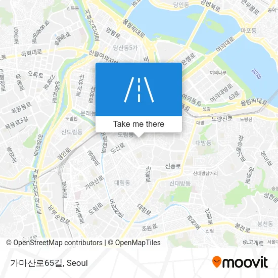 가마산로65길 map
